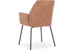 Eetkamerstoelen-Eleonora Meubelen Eetkamerstoel 96339 rood Indy