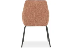 Eetkamerstoelen-Eleonora Meubelen Eetkamerstoel 96339 rood Indy