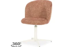 Outlet Eetkamerstoel 96329 rood Molly Eetkamerstoelen