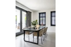 Eetkamerstoelen-Richmond Interiors Eetkamerstoel 211211 Shitake Island Fay