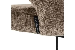 Eetkamerstoelen-Richmond Interiors Eetkamerstoel 212570 Stone Chenille Xandra
