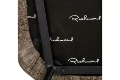 Eetkamerstoelen-Richmond Interiors Eetkamerstoel 212570 Stone Chenille Xandra