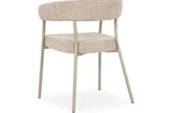 Eetkamerstoelen-By-Boo Eetkamerstoel 250028 taupe Yovi