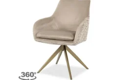 Eetkamerstoelen-Richmond Interiors Eetkamerstoel 212813 Trendy Nature Lisonne