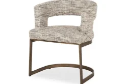 Eetkamerstoelen-Richmond Interiors Eetkamerstoel 212622 Trendy Nature Ellis