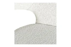 Eetkamerstoelen-Richmond Interiors Eetkamerstoel 211066 White Bouclé Savoy
