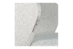 Eetkamerstoelen-Richmond Interiors Eetkamerstoel 211066 White Bouclé Savoy