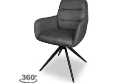 Eetkamerstoel - Zorro Antracite Jeske Eetkamerstoelen