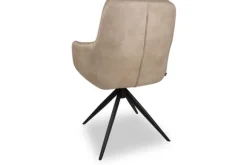 Eetkamerstoelen-Olijk Eetkamerstoel - Zorro Sand Jeske