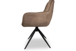 Clearance Eetkamerstoel - Zorro Taupe Jeske Eetkamerstoelen