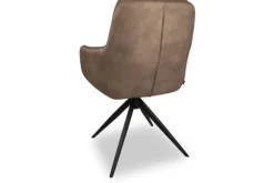 Clearance Eetkamerstoel - Zorro Taupe Jeske Eetkamerstoelen
