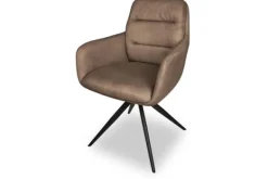 Clearance Eetkamerstoel - Zorro Taupe Jeske Eetkamerstoelen