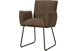 Eetkamerstoelen-Tower Living Eetkamerstoel AI 0132 Dark Brown  Dante