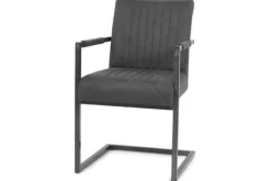 New Eetkamerstoel Anthracite Ferro Eetkamerstoelen