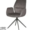 Best Eetkamerstoel Antraciet Cosmo DX-74.006 Mellow Eetkamerstoelen