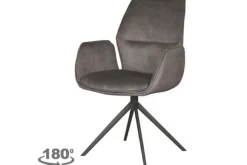 Best Eetkamerstoel Antraciet Cosmo DX-74.006 Mellow Eetkamerstoelen