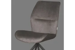Eetkamerstoelen-Label51 Eetkamerstoel Antraciet DX-74.013 Comfy