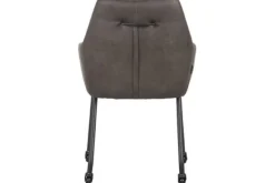 Eetkamerstoelen-Label51 Eetkamerstoel Antraciet IH-50.199 Lenny