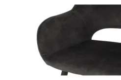 Eetkamerstoelen-Label51 Eetkamerstoel Antraciet IH-50.134 Fer