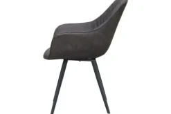 Discount Eetkamerstoel Antraciet Luca Eetkamerstoelen