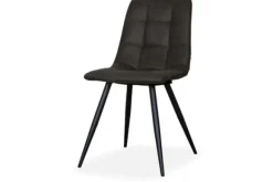 Eetkamerstoelen-Label51 Eetkamerstoel Antraciet LN-87.001 Bistro