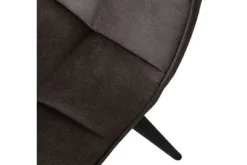 Eetkamerstoelen-Label51 Eetkamerstoel Antraciet LN-87.001 Bistro