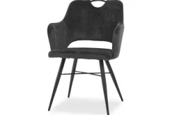 Hot Eetkamerstoel antraciet Tirza Eetkamerstoelen