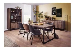 Hot Eetkamerstoel antraciet Tirza Eetkamerstoelen