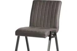 Eetkamerstoelen-Label51 Eetkamerstoel Antraciet UK-30.130 Matz