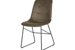 Eetkamerstoelen-Label51 Eetkamerstoel Army UK-30.271 Slim