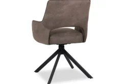 Hot Eetkamerstoel Atlanta 06 taupe Sonja Eetkamerstoelen