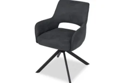 Eetkamerstoelen-Wowen Eetkamerstoel Atlanta 17 zwart Sonja