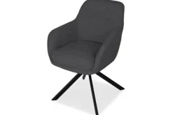 Online Eetkamerstoel Baltic 0225 antraciet Irene Eetkamerstoelen