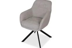 Eetkamerstoelen-Wowen Eetkamerstoel Baltic 0025 Grijs Irene