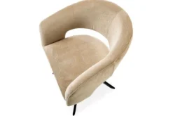 Eetkamerstoelen-SitSmart Eetkamerstoel Be Handsome Sand Ekoda