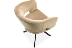 Eetkamerstoelen-SitSmart Eetkamerstoel Be Handsome Sand Ekoda