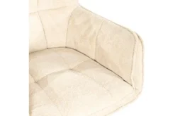 Eetkamerstoelen-Eleonora Meubelen Eetkamerstoel Beige 96458 Hugo