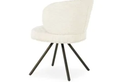 Eetkamerstoelen-Eleonora Meubelen Eetkamerstoel Beige 96461 Jayson