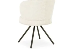 Eetkamerstoelen-Eleonora Meubelen Eetkamerstoel Beige 96461 Jayson