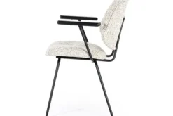 Eetkamerstoelen-Eleonora Meubelen Eetkamerstoel Beige 95985 Jon