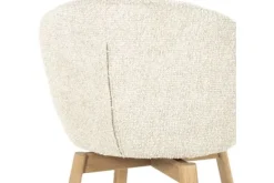 Eetkamerstoelen-Eleonora Meubelen Eetkamerstoel Beige 96466 Livia
