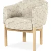 Eetkamerstoelen-Eleonora Meubelen Eetkamerstoel Beige 96464 Micha