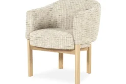 Eetkamerstoelen-Eleonora Meubelen Eetkamerstoel Beige 96464 Micha