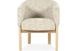 Eetkamerstoelen-Eleonora Meubelen Eetkamerstoel Beige 96464 Micha