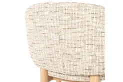 Eetkamerstoelen-Eleonora Meubelen Eetkamerstoel Beige 96464 Micha