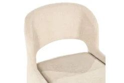 Eetkamerstoelen-Eleonora Meubelen Eetkamerstoel Beige 96432 Odette