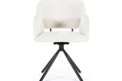 Eetkamerstoelen-Eleonora Meubelen Eetkamerstoel Beige 96119 Rosalin