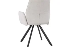 Eetkamerstoelen-Livingfurn Eetkamerstoel Beige Diana