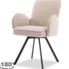 Eetkamerstoelen-Tower Living Eetkamerstoel Beige Livo