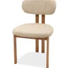 Eetkamerstoelen-Studio Japandi Eetkamerstoel Beige Naturel Lynja